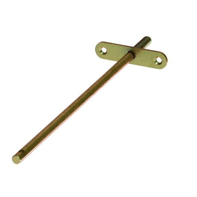 FLOATING SHELF BRACKET IRIDESCENT 9x250